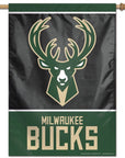 Milwaukee Bucks Vertical Flag