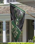 Milwaukee Bucks Vertical Flag