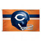 Chicago Bears Helmet Flag
