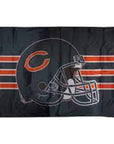 Chicago Bears Helmet Flag (Navy)