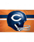 Chicago Bears Helmet Flag