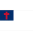 4' x 6' Christian Flag - Nylon