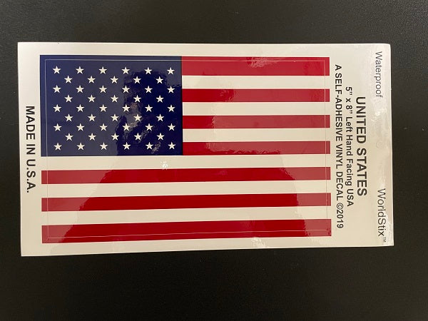 U.S.A. Flag Decal