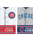 Cubs Foil & Suede Banner Flag