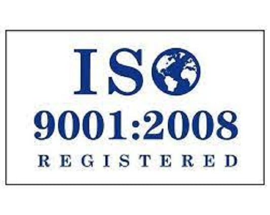 ISO 9001:2008 (White) Flag