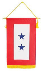 2 Blue Star Service Banner