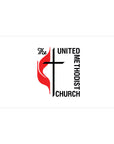 5' x 8' United Methodist Flag - Nylon