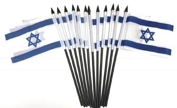Israel Desk Flag