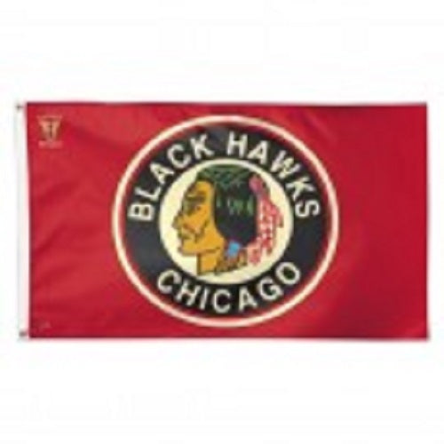 Blackhawks Vintage Flag