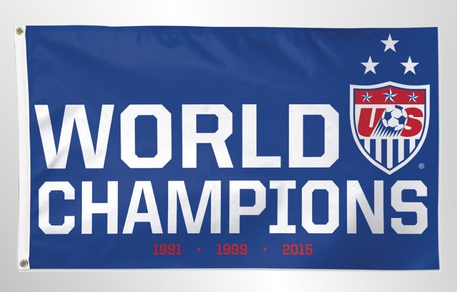 U.S Soccer-World Champion Flag