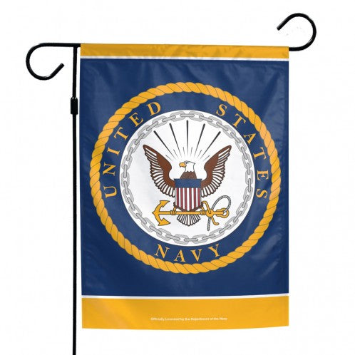 Navy Insignia Garden Flag