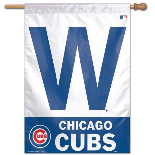 Chicago Cubs "W" Banner Flag