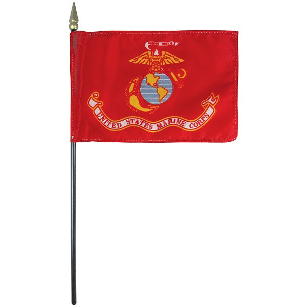 Marine Corps. Mounted Flag