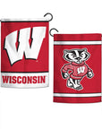 Wisconsin Badgers Garden Flag