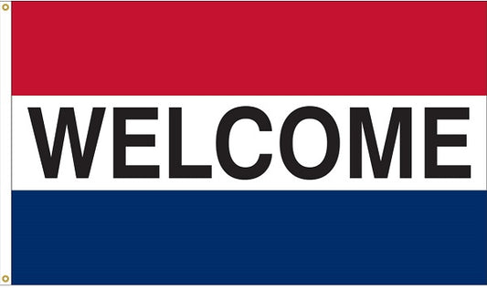 Welcome Flag (Horizontal)