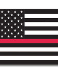 Thin Red Line U.S.A Flag