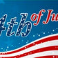 4th of July Stars Flag