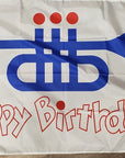 Birthday Horn Flag