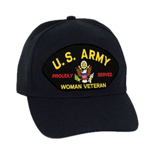 Army Woman Veteran Hat