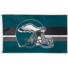 Eagles Helmet Flag