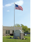 40' External Halyard Flagpoles