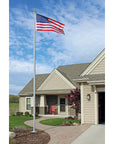 25' External Halyard Flagpoles