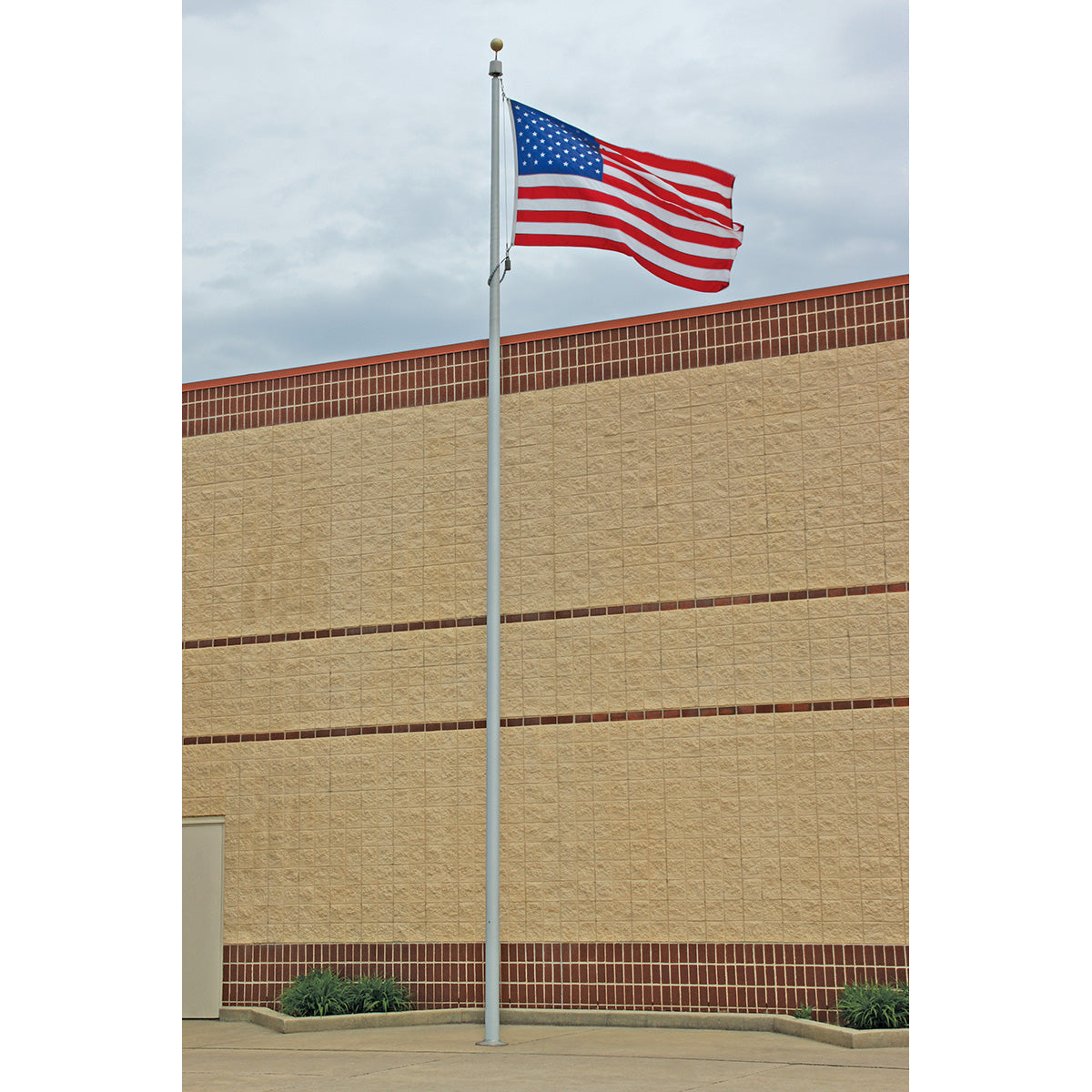 25' Internal Halyard Flagpoles (Cam Style) – National Flag & Pole, LLC