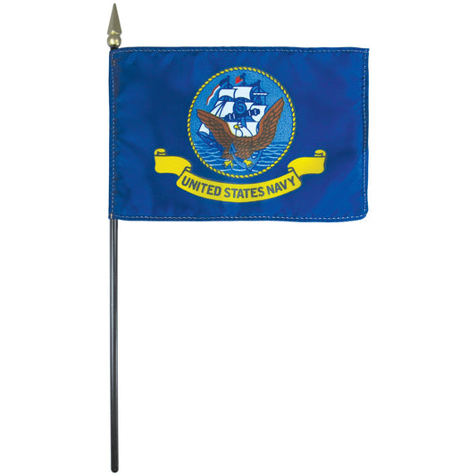 Navy Desk Flag